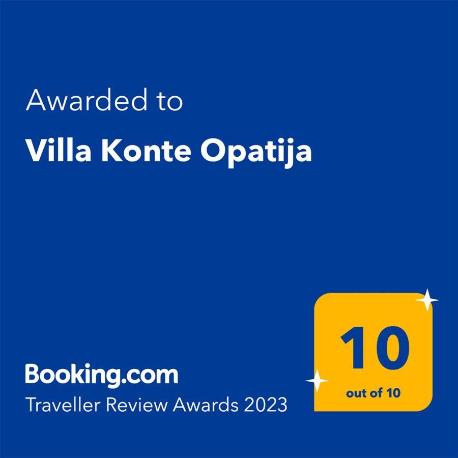 Villa Konte Opatija Donji Rukavac エクステリア 写真
